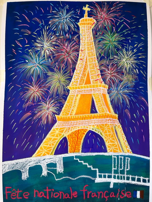 Bastille day[59.4 x 84cm/A1]